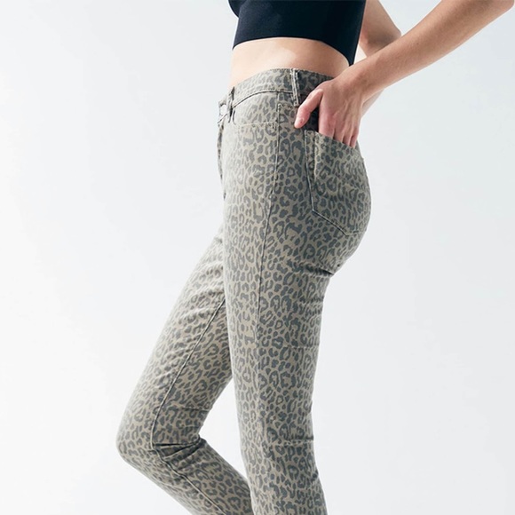 ππPacsun Leopard Print High Waisted Jeggingsππ - Picture 2 of 10